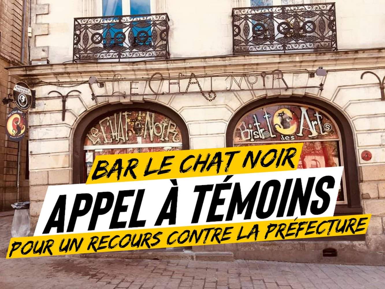 Nantes Revoltee Repression Du Bar Nantais Le Chat Noir Appel A Temoins